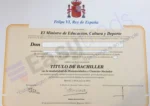 Traducción jurada del Título de Bachillerato de España