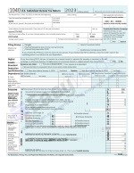 Formulario de impuestos 1040 Estados Unidos (Tax Return)