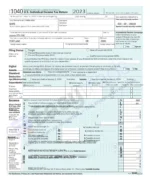 Formulario de impuestos 1040 Estados Unidos (Tax Return)