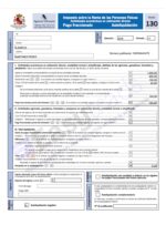 Traducción jurada online Declaración de Impuestos de España